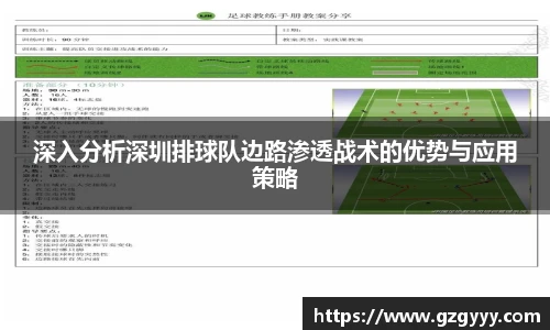 深入分析深圳排球队边路渗透战术的优势与应用策略